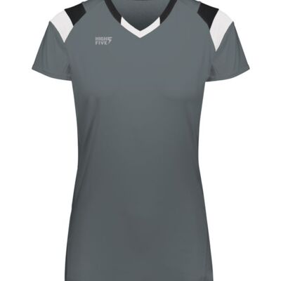Girls TruHit Tri-Color Short Sleeve Jersey Thumbnail