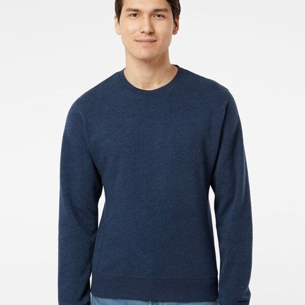 Unisex Triblend Fleece Crewneck Sweatshirt Thumbnail