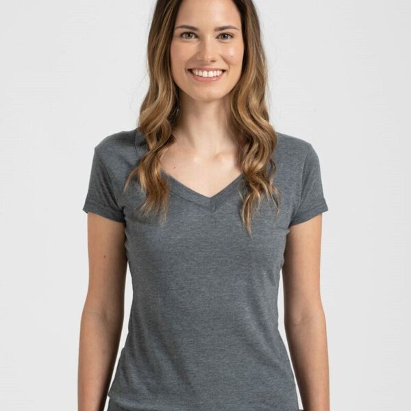 Women's Poly-Rich V-Neck T-Shirt Thumbnail