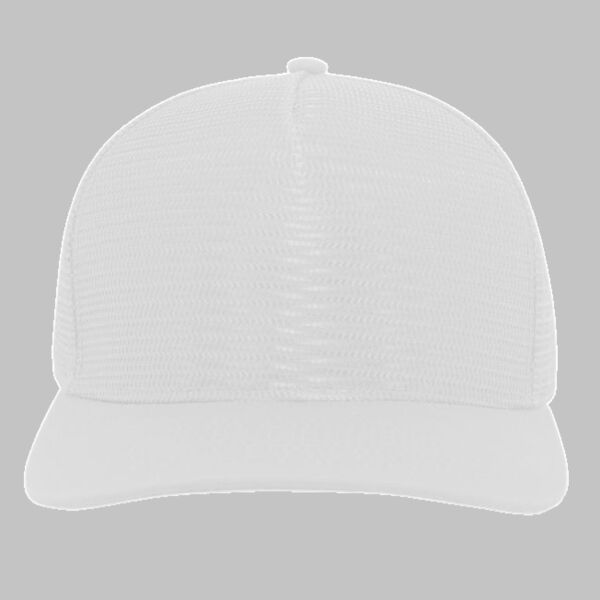 5-Panel Mesh Overlay Trucker Snapback Thumbnail