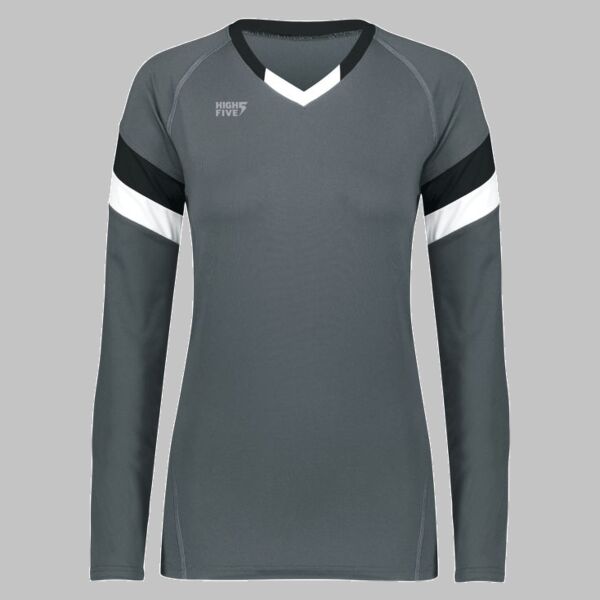 Girls TruHit Tri-Color Long Sleeve Jersey Thumbnail