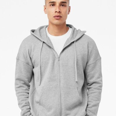 Unisex Sponge Fleece DTM Full-Zip Hoodie Sweatshirt Thumbnail