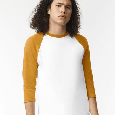 Unisex CVC Three-Quarter Sleeve Tee Thumbnail