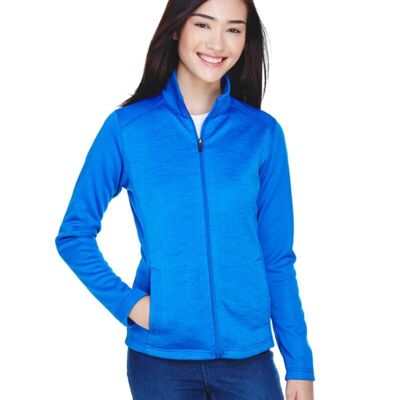 Women's Newbury Colorblock Mélange Fleece Full-Zip Jacket Thumbnail