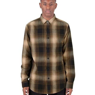 Unisex Plaid Flannel Overshirt Thumbnail
