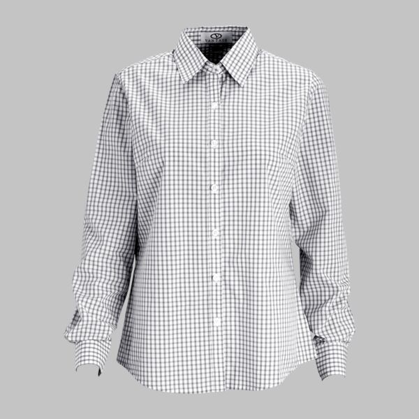 Women?s Easy-Care Gingham Check Shirt Thumbnail