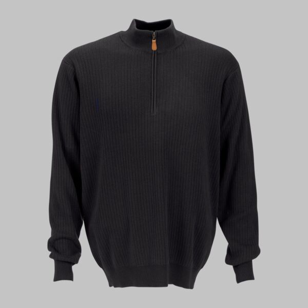 Greg Norman Drop-Needle 1/4-Zip Sweater Thumbnail
