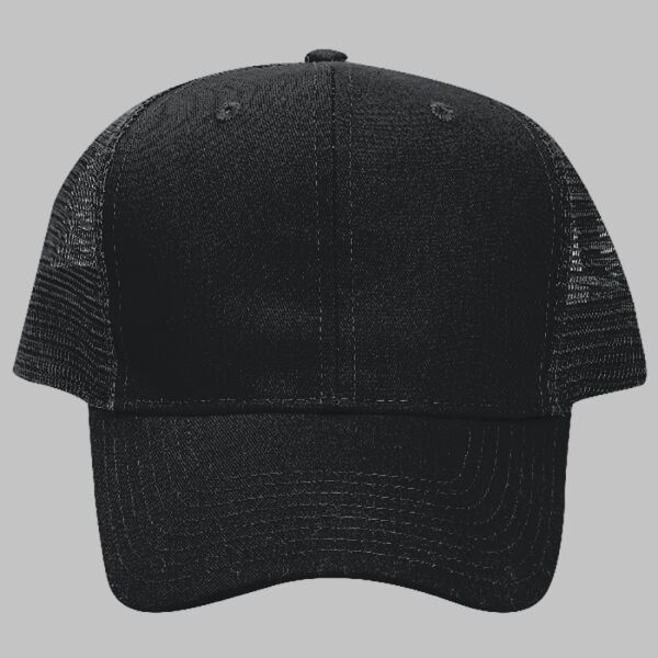 OTTO CAP 6 Panel Mid Profile Mesh Back Trucker Hat Thumbnail