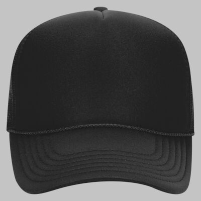 OTTO CAP® 5 Panel Mid Profile Mesh Back Trucker Hat Thumbnail