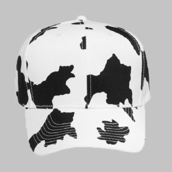 OTTO CAP 6 Panel Mid Profile Baseball Cap Thumbnail