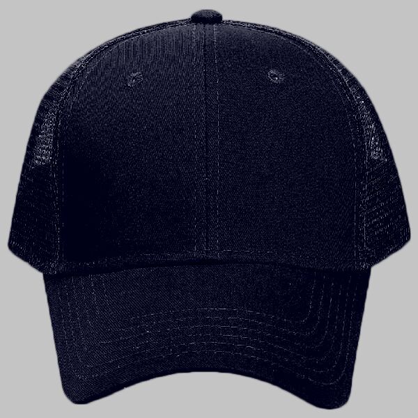 OTTO CAP 6 Panel Low Profile Mesh Back Trucker Hat Thumbnail